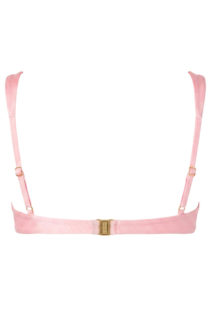 Bikini Top in Baby Pink