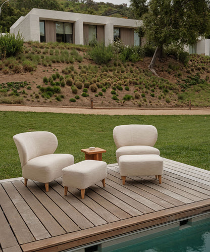 Outdoor Brentwood Ottoman