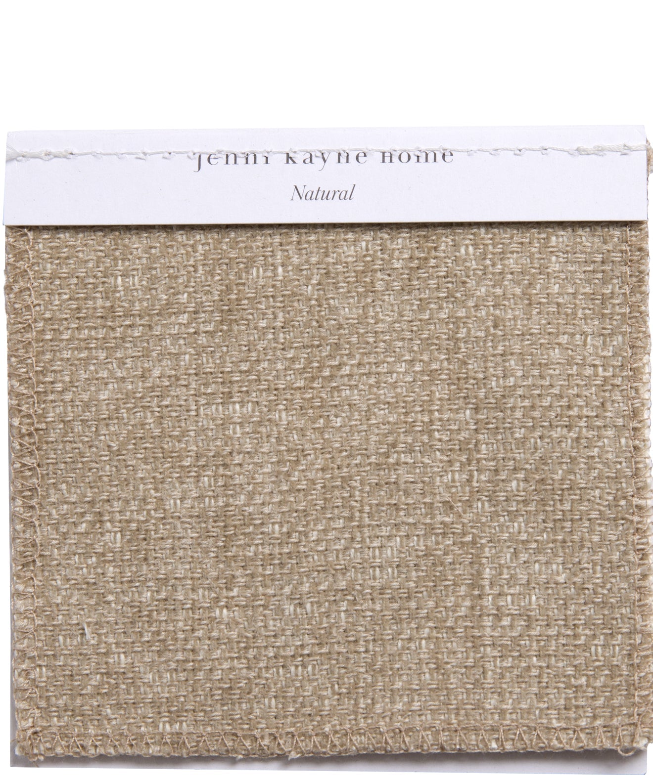 Fabric Swatch Performance Natural