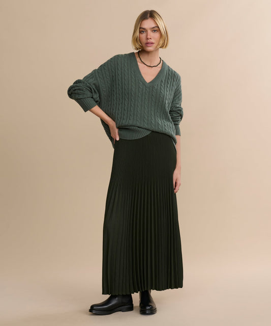 Pleated Skirt