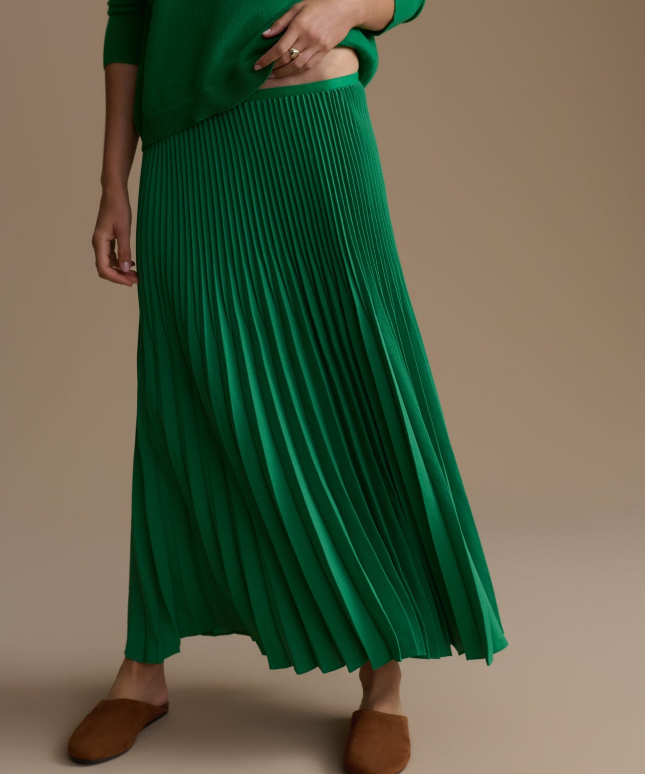 Pleated Skirt