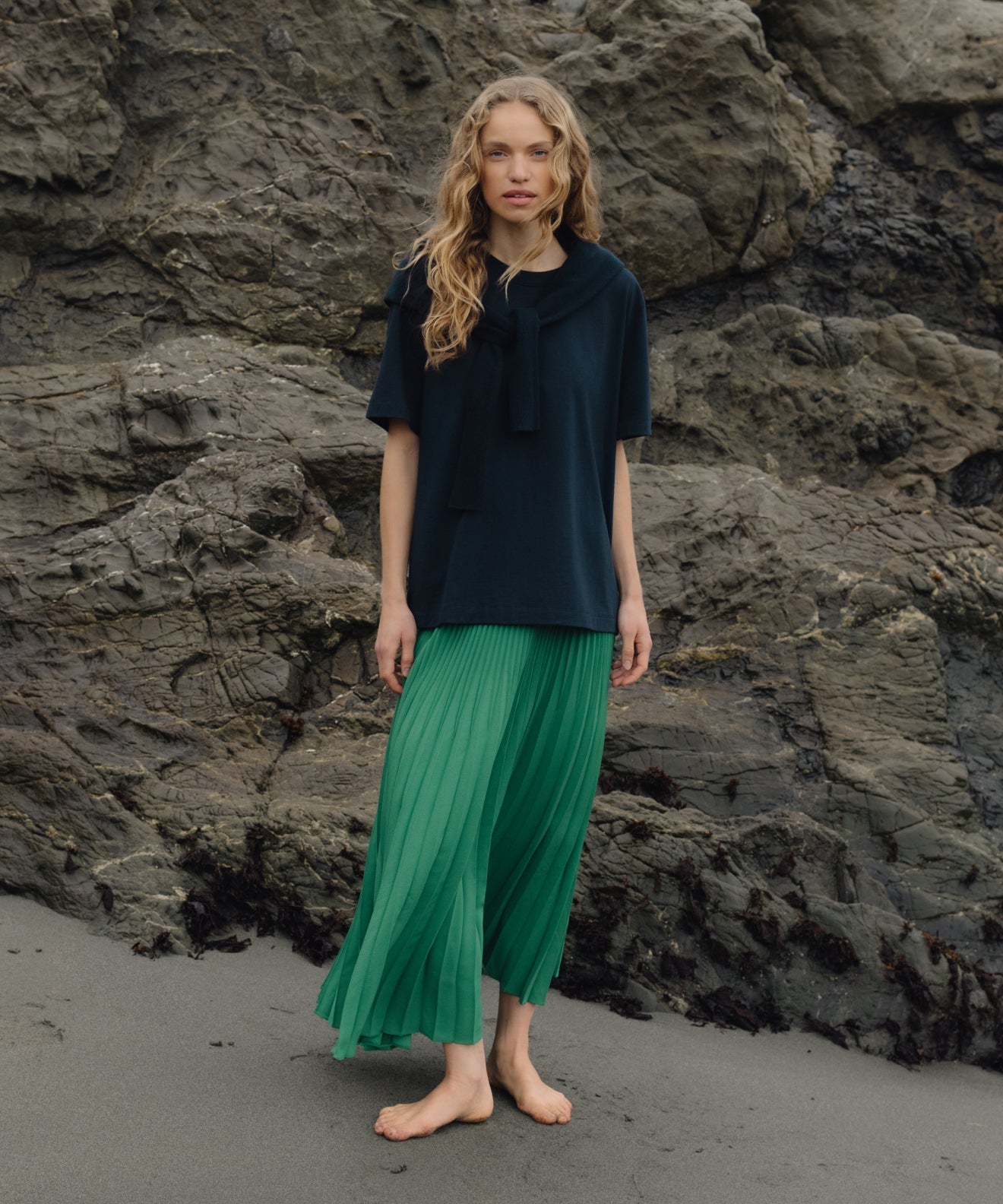 Pleated Skirt