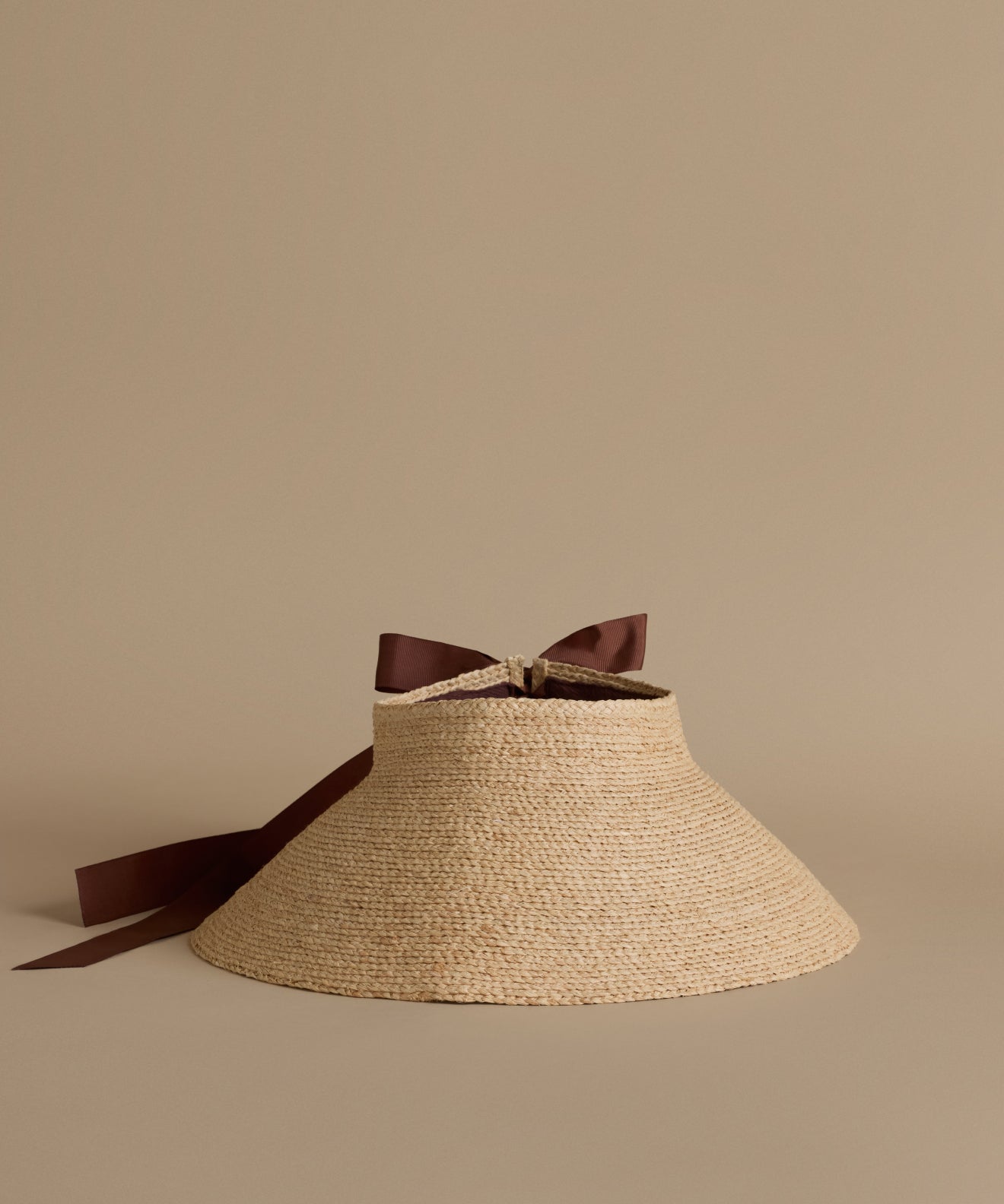 Shore Raffia Visor