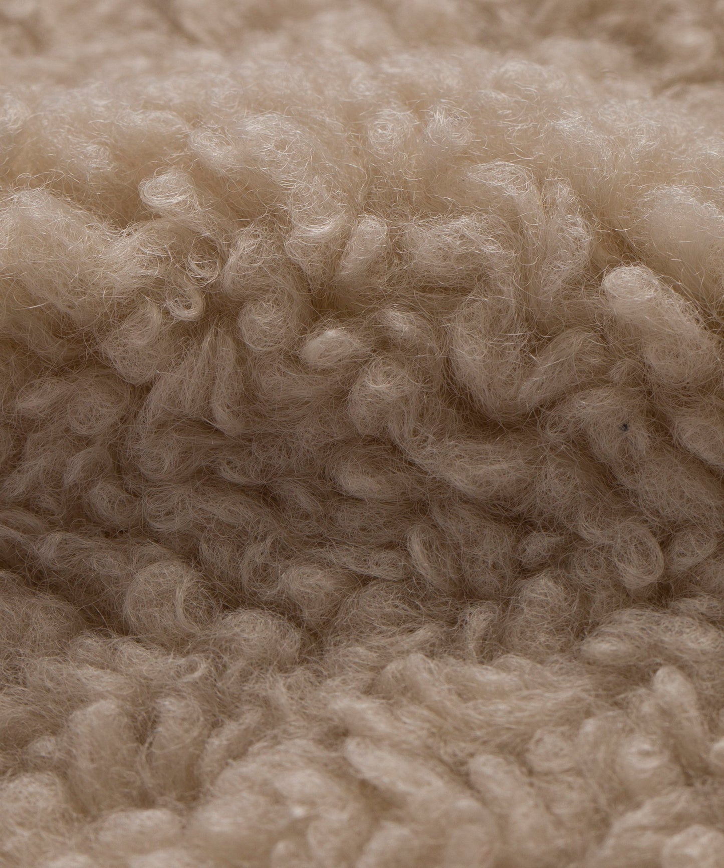 Fabric Swatch Bone Sherpa