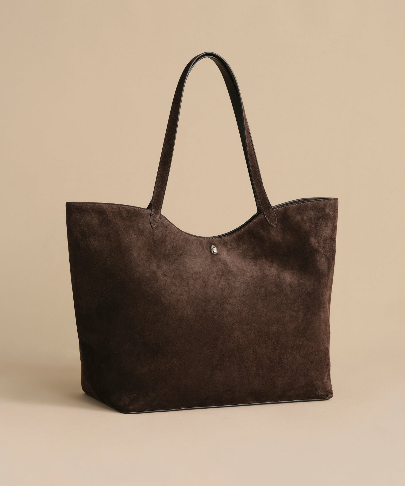 Suede Agnes Tote