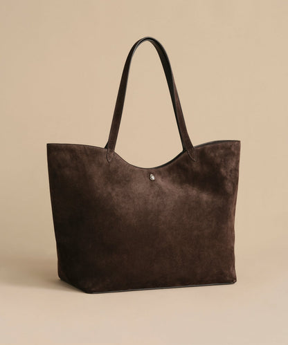 Suede Agnes Tote