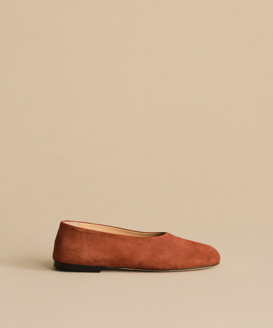 Suede Elodie Flat