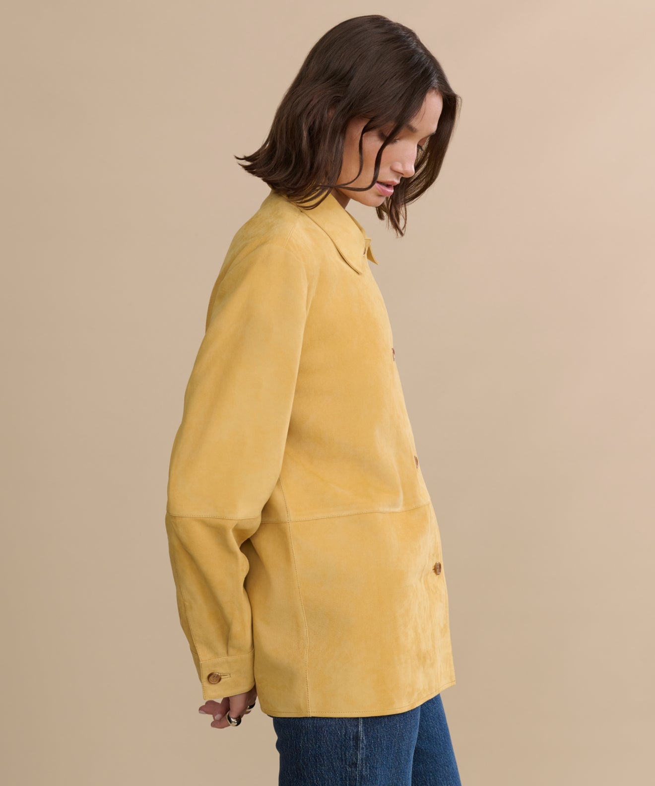 Suede Lennox Jacket