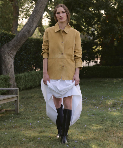 Suede Lennox Jacket
