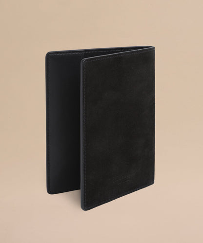 Suede Passport Holder