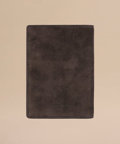 Suede Passport Holder