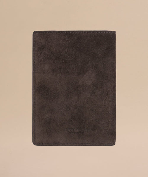 Suede Passport Holder