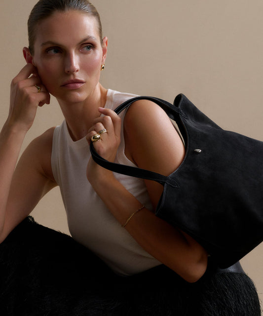 Suede Ryder Bag