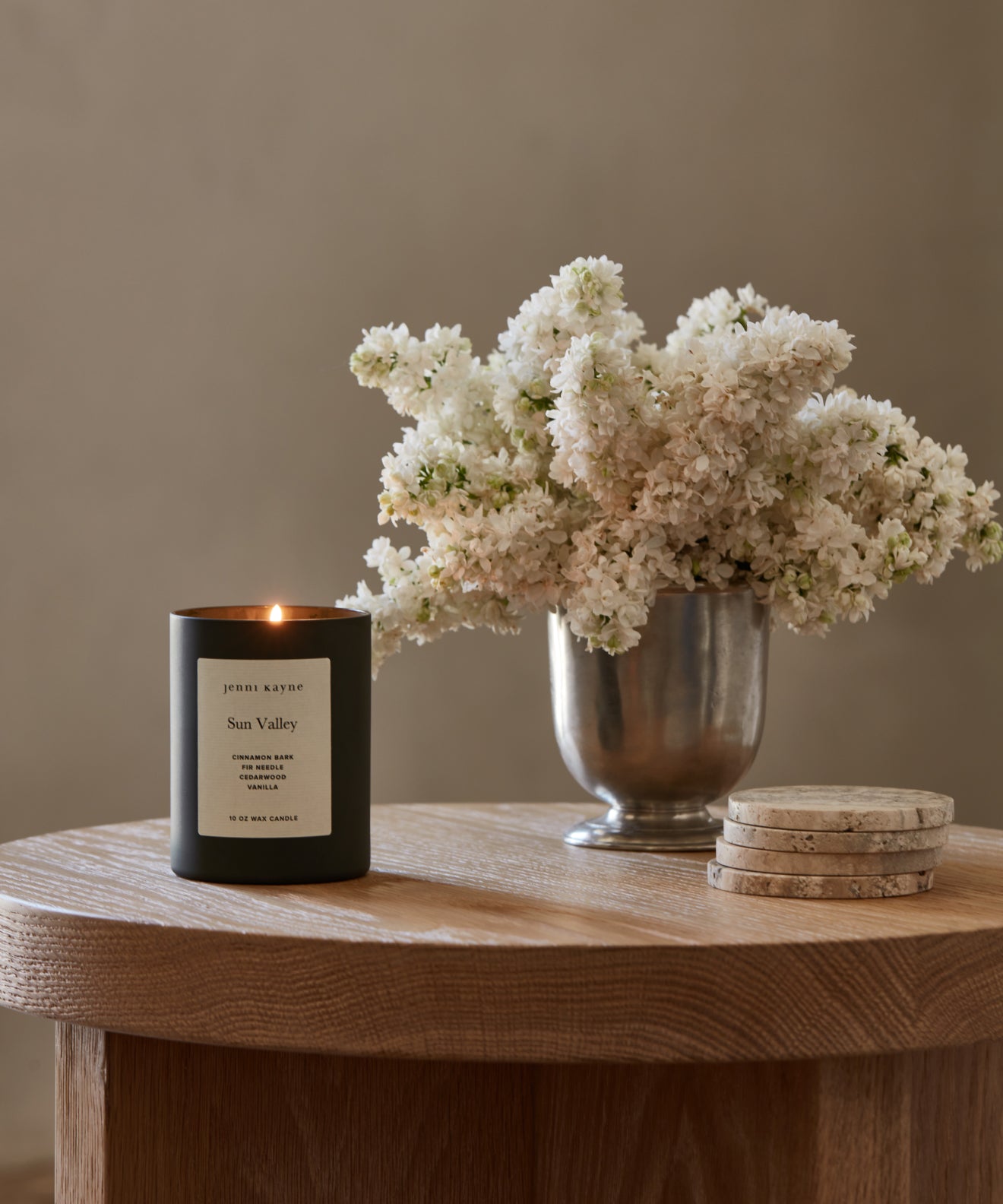 Sun Valley Glass Candle