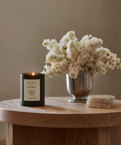 Sun Valley Glass Candle