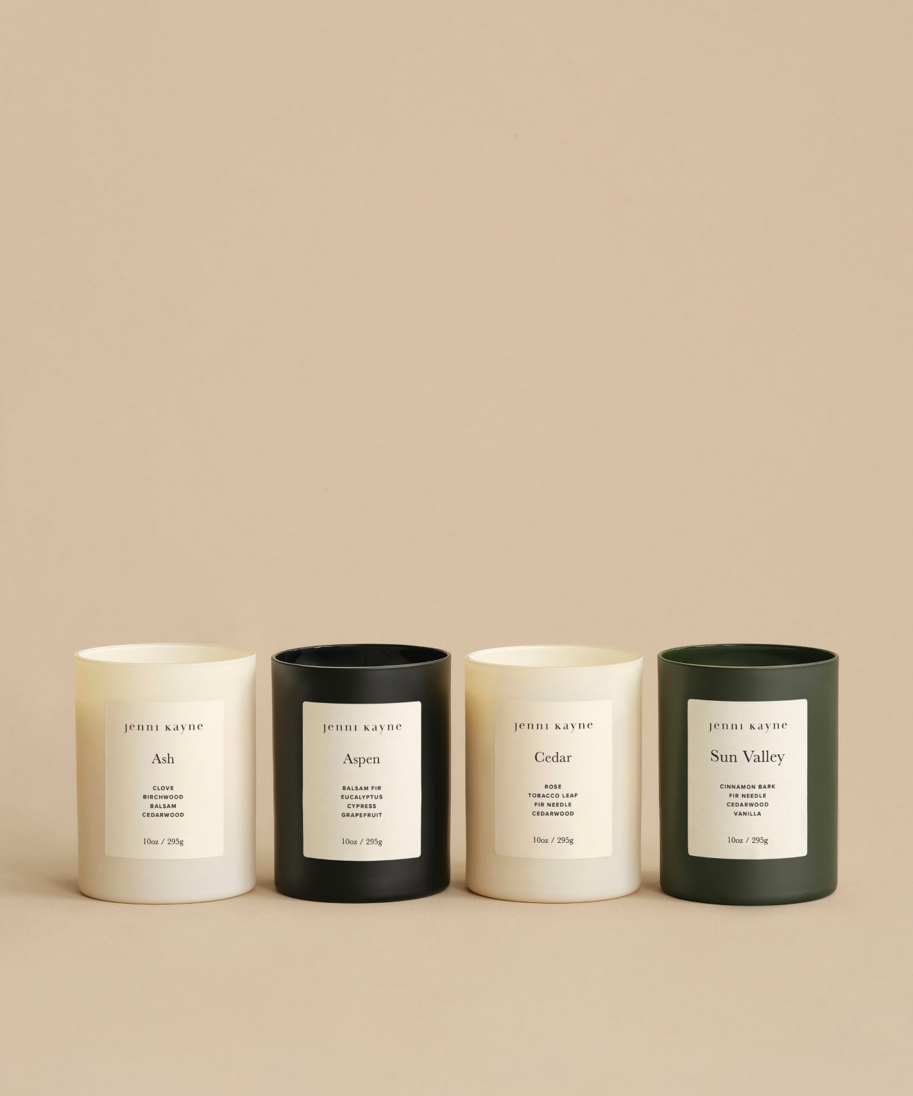 Sun Valley Glass Candle