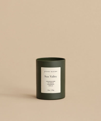 Sun Valley Glass Candle
