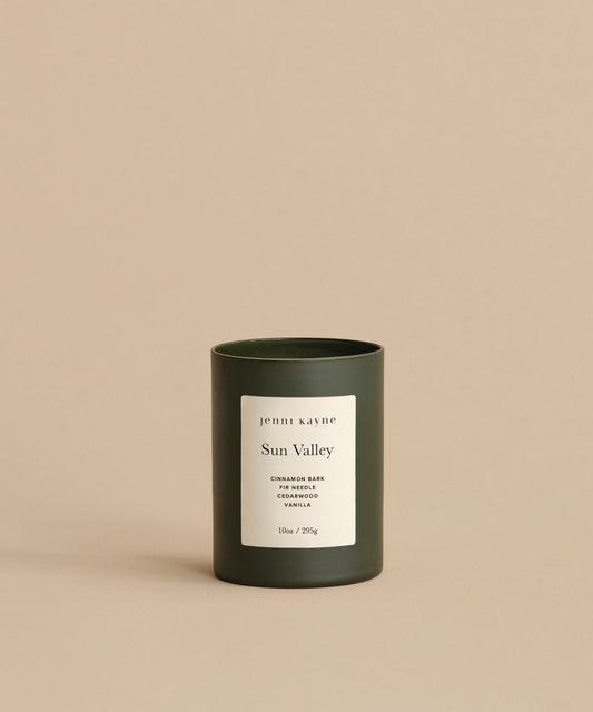 Sun Valley Glass Candle