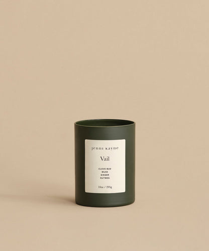 Vail Glass Candle