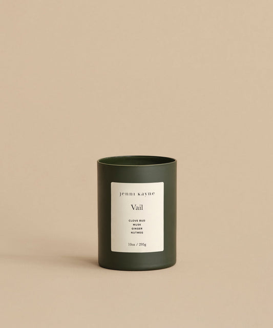 Vail Glass Candle