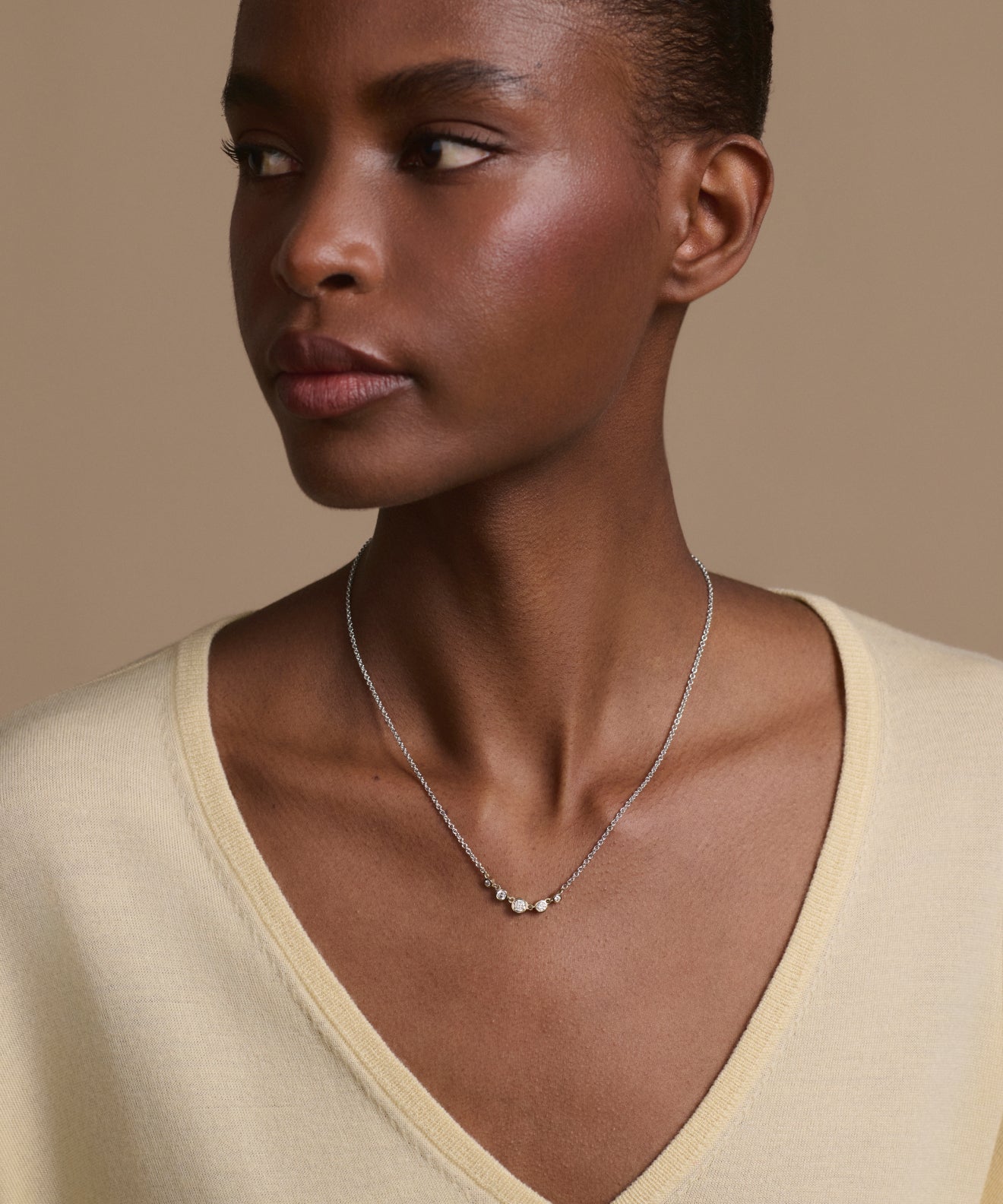 Violette Diamond Necklace